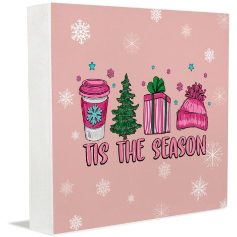 Plaque commémorative, jolies fournitures de bureau pour les personnes d'âge mûr. Panneau décoratif personnalisé, souvenir de bureau pour Noël, Thanksgiving, Saint-Valentin. (1/5)