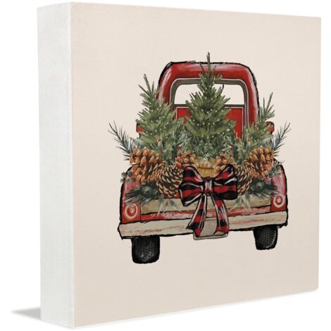 Cadre photo en bois, décoration de bureau mignonne pour les jeunes, panneaux pour la décoration du salon et de la chambre (1/5)