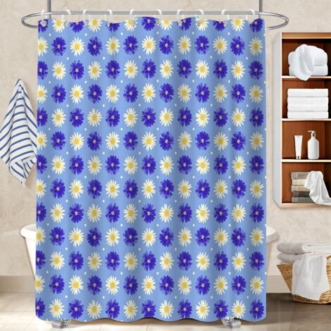 Rideau de douche imperméable en polyester 180x180 original housse de baignoire pour offrir à noël ou un anniversaire (1/5)