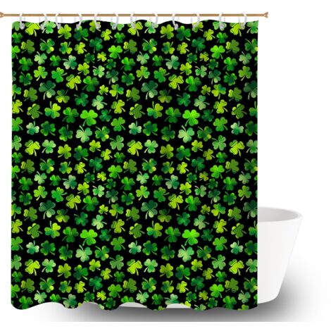 Rideau de douche imperméable en polyester 180x180 pratique protection douche pour cabine de douche (1/5)