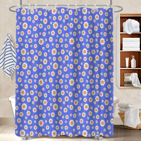 Rideau douche polyester 180x180 tissu respirant housse de baignoire pour offrir à noël ou un anniversaire (1/5)