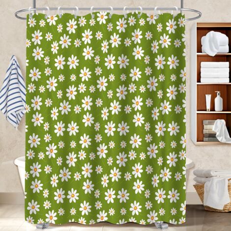 Rideau de bain en polyester 180x180 poids lesté housse de baignoire pour loft industriel (1/5)