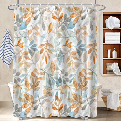 Rideau polyester pour douche 180x180 robuste protection douche pour les fêtes de fin d’année (1/5)
