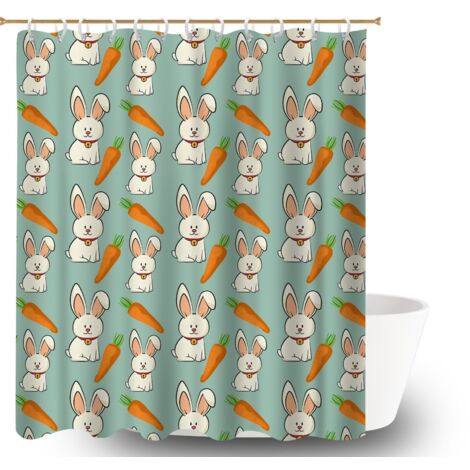 Rideau de bain en polyester 180x180 dessin polyester pour salle de bain pour une colocation (1/5)