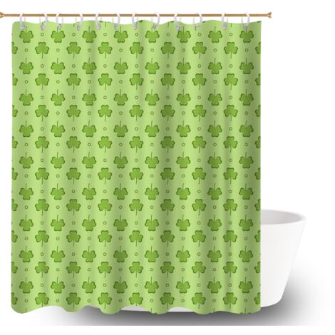 Rideau douche polyester 180x180 À œillets renforcés housse de baignoire pour campin (1/5)