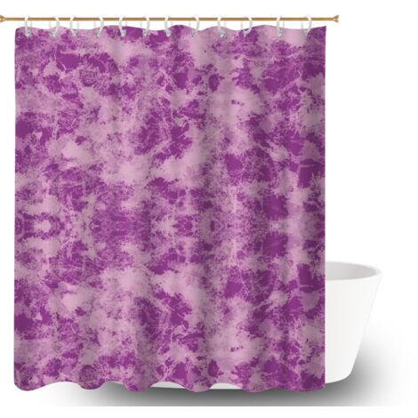 Rideau de bain en polyester 180x180 Élégant cache baignoire pour accueillir l’été dans sa maison (1/5)