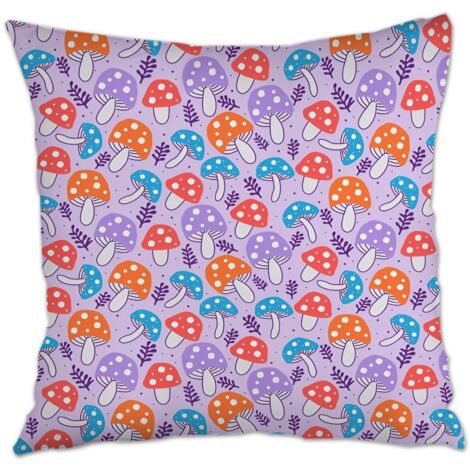 Housse de coussin 45x45 cm en polyester lavable en machine pour mariage, anniversaire, la Saint-Valentin, la Fête des Mères (1/5)