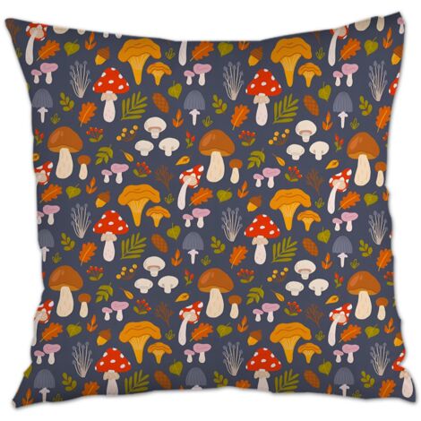 Housse de coussin sans coussin 45x45 résistant au lavage pour salon chambre à coucher (1/5)