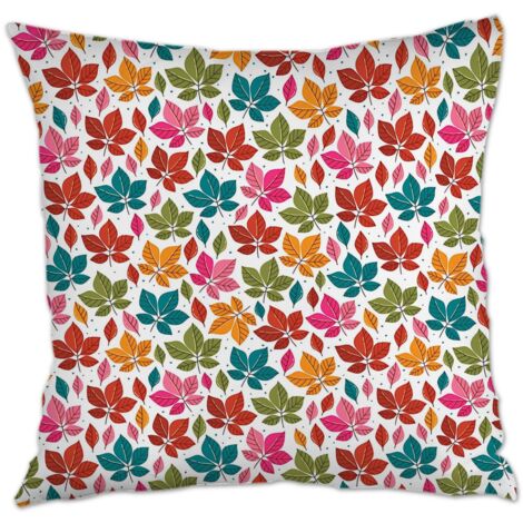 Housse de coussin 45x45 cm en polyester fermeture à glissière pour la Saint-Valentin, la Fête des Mères, la Fête des Pères, l'Action de grâce, Noël (1/5)