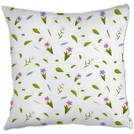 Housse de coussin 45x45 cm carrée doux et respirant pour chambre à coucher salon (1/5)