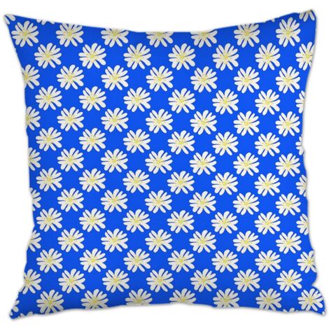 Housse de coussin 45x45 cm en polyester inaltérable pour décoration de Pâques (1/5)