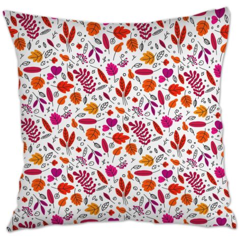 Housse de coussin carrée standard 45x45cm durable pour canapé lit salon chambre à coucher (1/5)