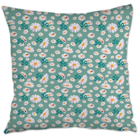 Housse de coussin moderne design à fermeture éclair invisible pour Noël, la Saint-Valentin, anniversaire (1/5)