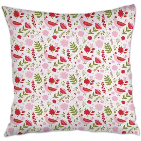 Housse de coussin sans coussin 45x45 à fermeture éclair invisible pour décoration de maison pour la saint-valentin (1/5)
