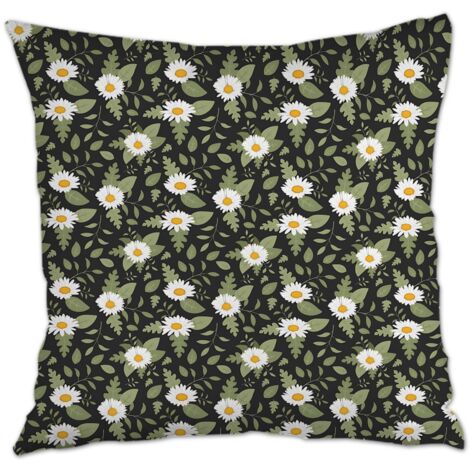 Housse de coussin 45x45 cm carrée élégant pour mariage, anniversaire, la Saint-Valentin, la Fête des Mères (1/5)