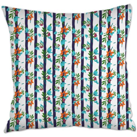Housse de coussin 45x45 cm en polyester léger pour décoration de noël de famille (1/5)