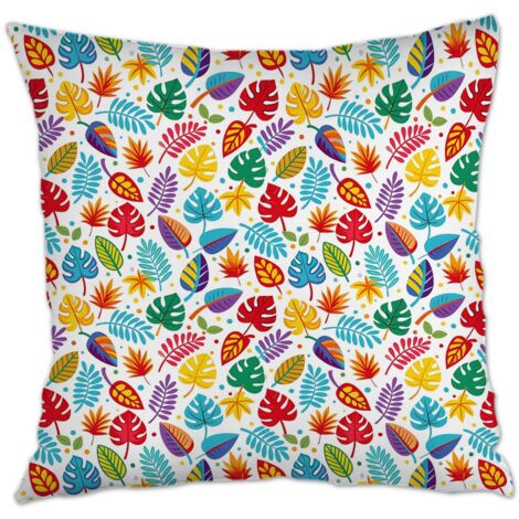 Housse de coussin 45x45 cm carrée maison douce confortable pour cadeau de Pâques (1/5)