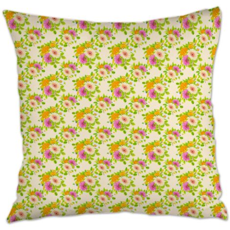 Housse de coussin 45x45 cm carrée cachée zippée pour couple mère père famille amis amoureux animaux de compagnie (1/5)