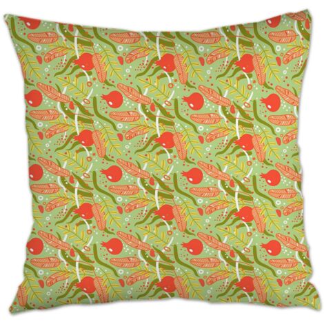Housse de coussin moderne design fermeture à glissière pour canapé lit salon chambre (1/5)