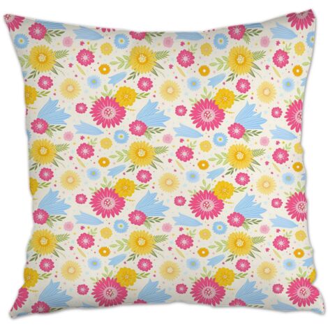 Housse de coussin carréeà fermeture éclair invisible pour la Saint-Valentin, mariage, anniversaire, naissance de bébé (1/5)