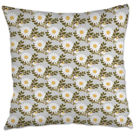 Housse de coussin 45x45 cm en polyester rustique pour fête de la saint-valentin (1/5)