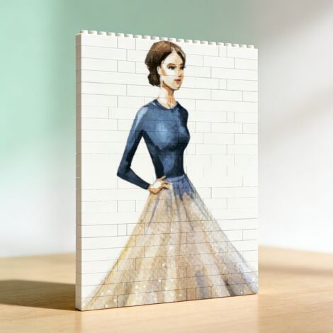 Cadre en blocs pour adultes, cadeaux pour anniversaire, Saint‑Valentin pour couples et amoureux (1/5)