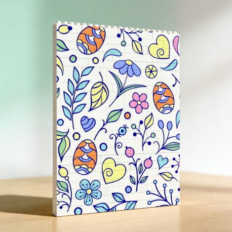 Cadre photo en blocs, idée cadeau pour adulte (1/5)