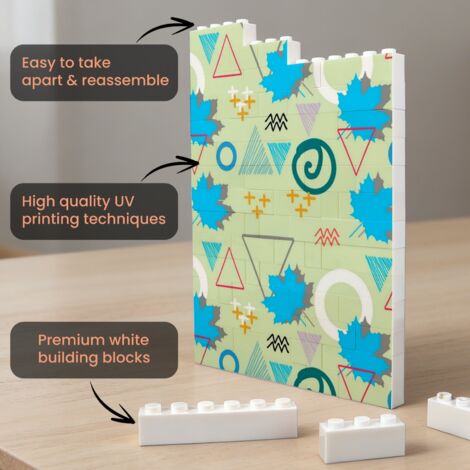 Déco intérieure unique : blocs de construction comme souvenir pour la ...