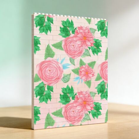 Cadre photo en briques, cadeau pour couple (1/5)