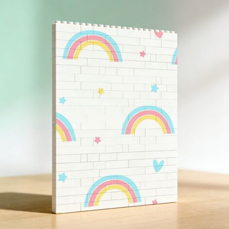 Cadre en blocs, cadeau pour amoureux (1/5)