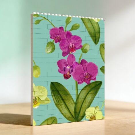 Cadre en blocs, cadeau pour anniversaire de mariage (1/5)