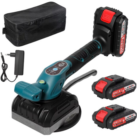 Pose carrelage électrique sans fil – Ventouse vibrante – 5 vitesses – Nivellement précis – Batterie Li-ion – 200 kg (1/5)