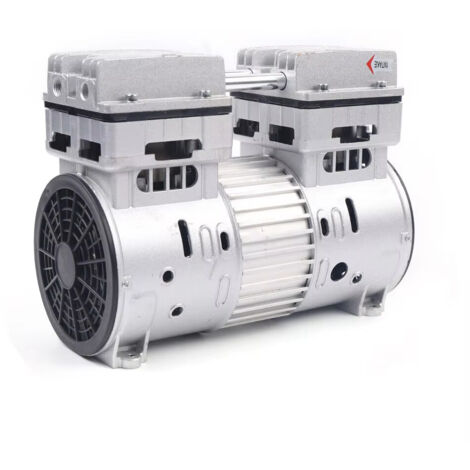 Compresseur d’Air Silencieux 750W 1HP Sans Huile 8 Bar 145 L/min 1400 Tr/min 220V pour Atelier et Bricolage (1/5)