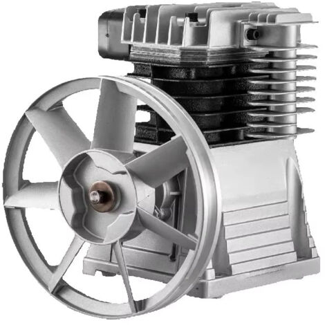 Compresseur d’Air Double Cylindre 2,2kW 375L/min 12CFM 11Bar 1300RPM Usage Industriel Textile (1/5)