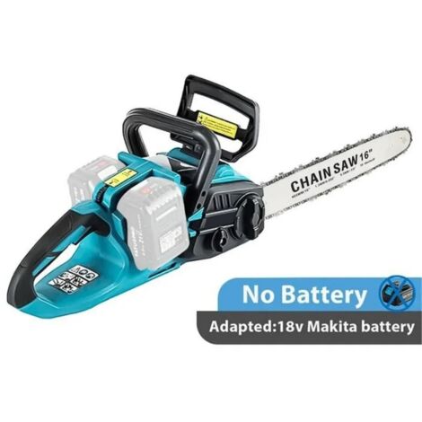 Makita – tronçonneuse électrique sans fil 3500W, outil électrique pour le travail du bois, coupe-jardin portatif de 16 pouces pour batterie, Sans batterie