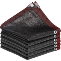 Voile d’Ombrage Épaissi 3x3 m – Tissu Pergola et Serre, Protection Solaire pour Balcon, Jardin et Abri Voiture