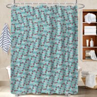 Kit rideau de douche en polyester 180x180 original rideau séchage rapide pour loft industriel