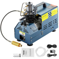 Compresseur d’Air Haute Pression 1800W 4500 PSI 300 Bar 30 MPa 110/220V avec Arrêt Automatique pour Pistolet PCP