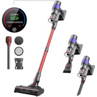 Laresar V8 aspirateur sans fil voiture à main 48000PA 500W 60 minutes appareil ménager sans fil batterie amovible moteur sans brosse