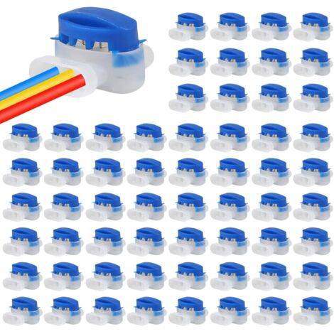 Lot de 50 connecteurs de câbles remplis de résine pour robot tondeuse Automower (1/5)