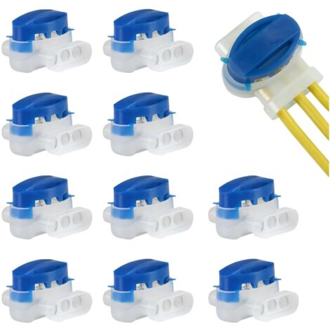Lot de 10 connecteurs de câbles remplis de résine pour robot tondeuse Automower (1/5)
