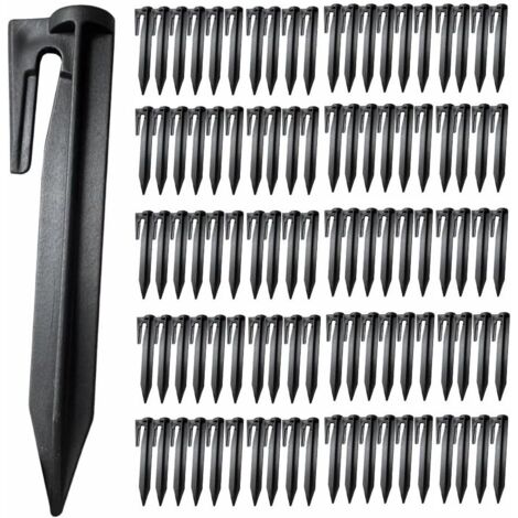 Lot de 200 piquets universels pour câble périphérique robot tondeuse – Renforcés incassables (1/5)