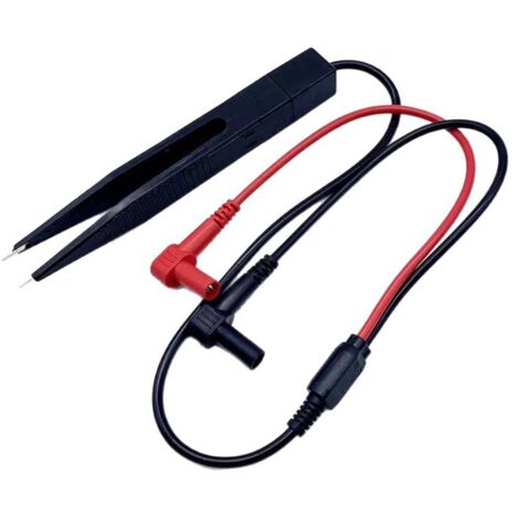 Pince de Test SMD pour Multimètre – Clip de Test Électronique pour Condensateur et Circuit, Sonde Multimètre Accessoire de Mesure (1/5)