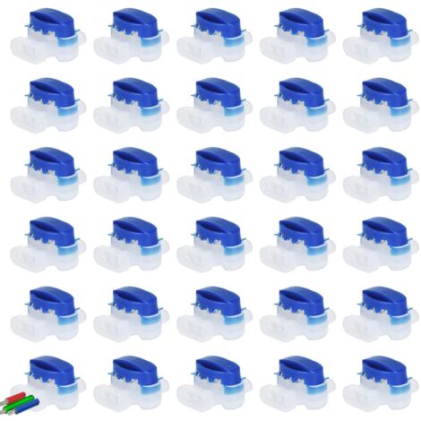 Lot de 30 Connecteurs de Fil Étanches à Résine – Accessoires de Raccordement pour Robot Tondeuse Automatique Extérieur (1/5)