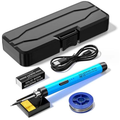 Fer à Souder Électrique USB Intelligent – Stylo de Soudage Portable, Température Ajustable 300–450°C, Usage Maison et Atelier (1/5)