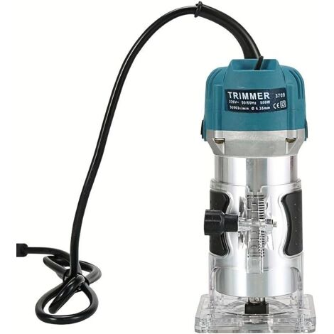 Défonceuse de Précision 800W – Pour le Bricolage et l’Artisanat – Rabot de Bordure, Sculpture et Gravure sur Bois (1/5)