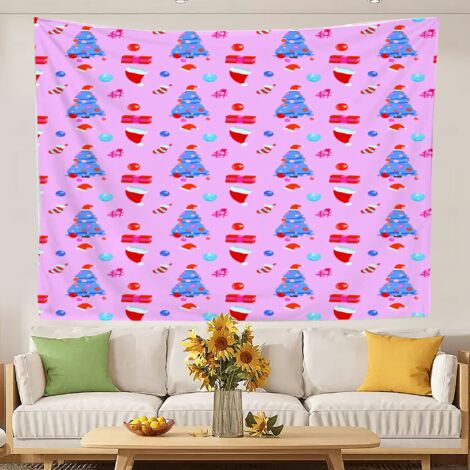 Tapisserie de chambre unique, couverture de plage, pour chambre de femme ou d'adolescente 100x75cm (1/5)