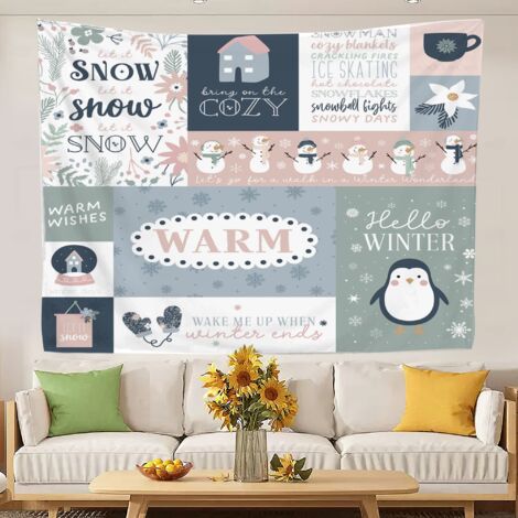 Tapisserie murale pour chambre à coucher, couverture de plage tendance à séchage rapide pour la décoration intérieure 200x150cm (1/5)