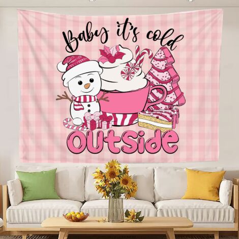 Tapisserie murale amusante, colorée et tendance pour décorer une chambre ou une chambre d'étudiant. 150x130cm (1/5)