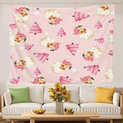 tapisserie murale vintage pour chambre à coucher, nappe pour chambre d'enfant 150x130cm (1/5)
